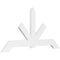 Ekena Millwork Vanguard Architectural Grade PVC Gable Bracket, 84"W x 42"H x 2"D x 6"F, 12/12 Pitch GBP084X42X0206VAN00 - alternate 1